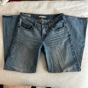 Levi's Blue Flare & Wide Leg Jeans